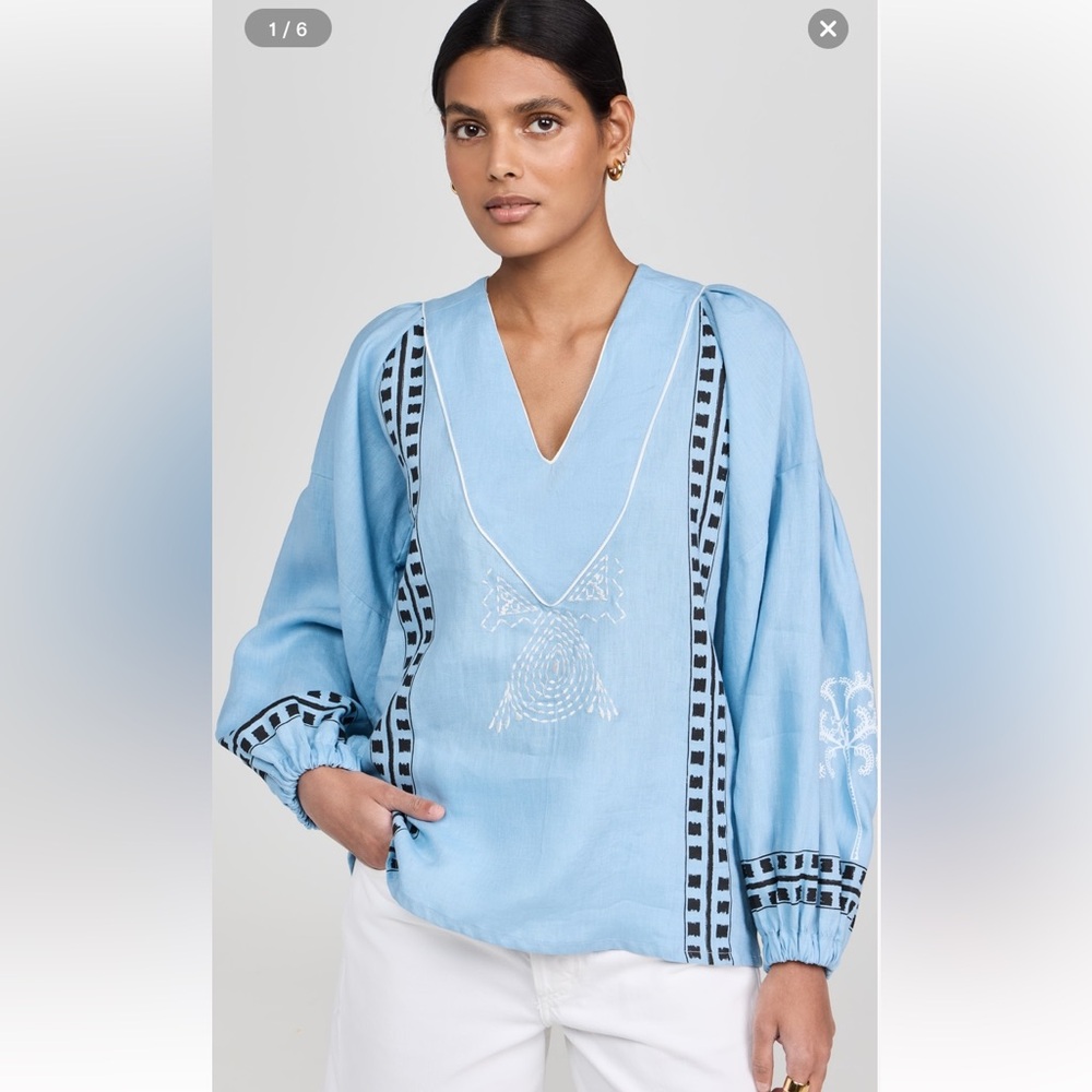 Cultures Adidas blouse. NWT. Retail 270